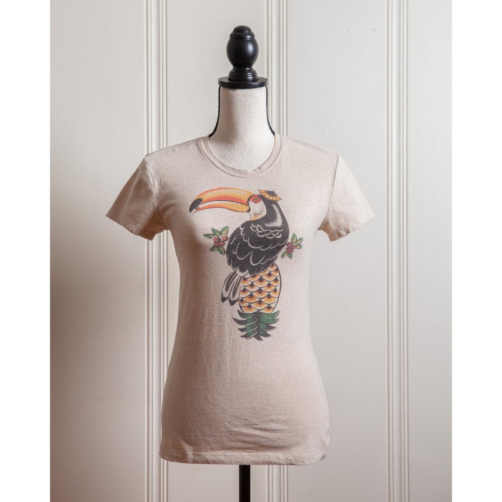 Mischief Made Toucan Traditional Art Tee
